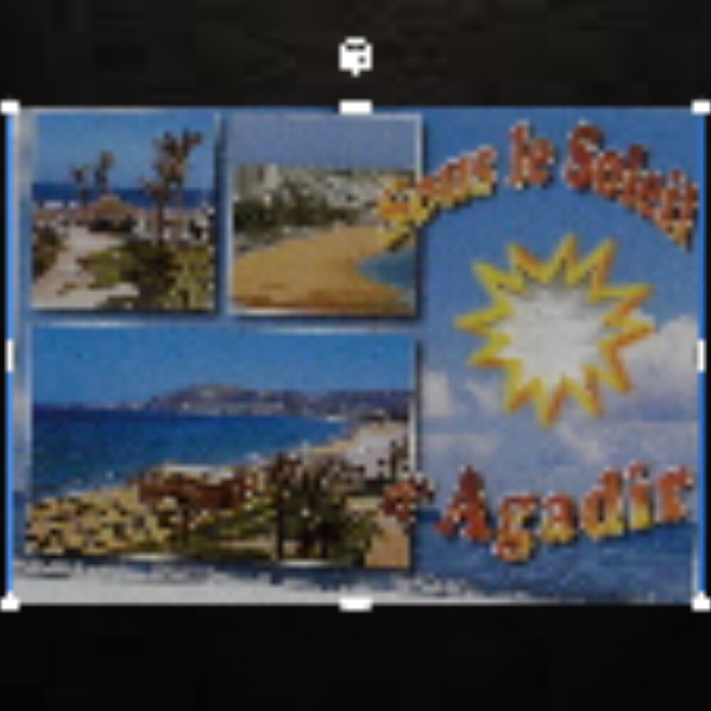 Vintage Moroccan Post Card Agadir